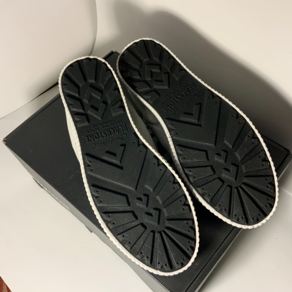 BLACKSTONE RL78 Leather White Metallic Low Sneaker - Picture 13 of 16